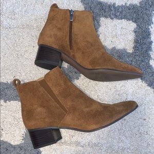 Franco Sarto leather booties- 8.5